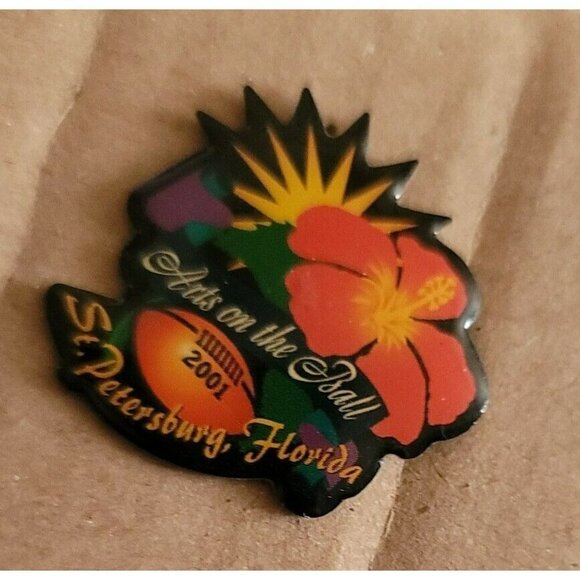 Arts on the ball 2001 St Petersburg Fl Lapel Pin ( p103 - Picture 4 of 4